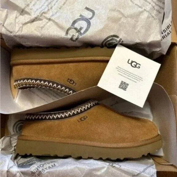 UGG tasman slippers in chestnut - Picture 4 of 6